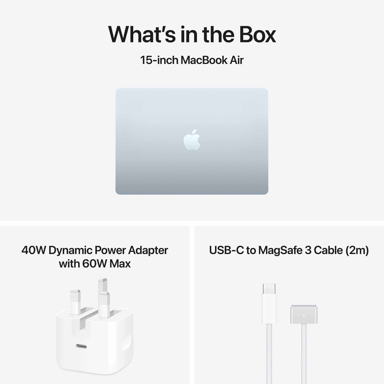 APPLE 15-inch Macbook Air: M5 Chip With 10-core Cpu And 10-core Gpu, 16gb, 1tb Ssd - Sky Blue MDVT4ZP/A - Image 4