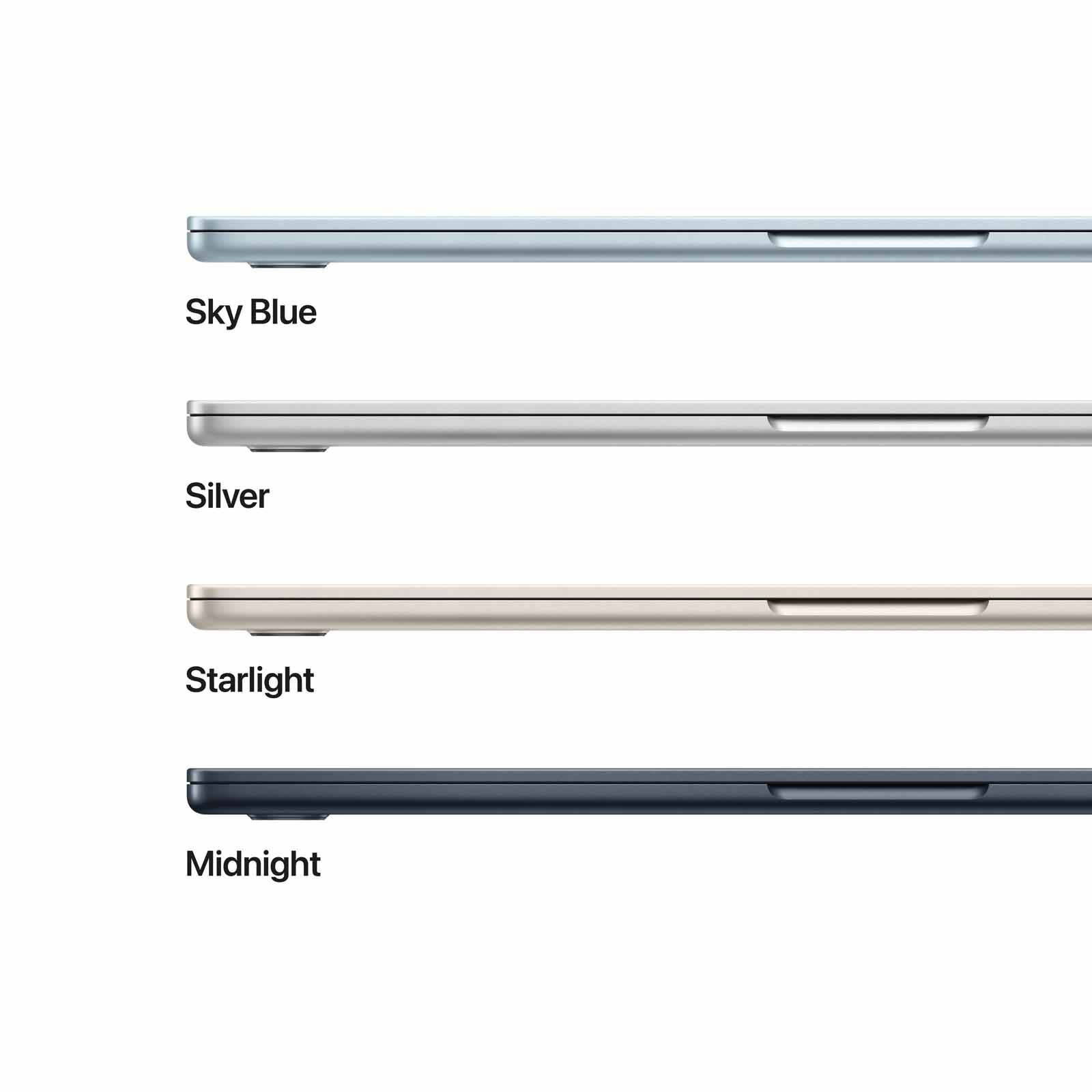 APPLE 15-inch Macbook Air: M5 Chip With 10-core Cpu And 10-core Gpu, 16gb, 1tb Ssd - Sky Blue MDVT4ZP/A - Image 9