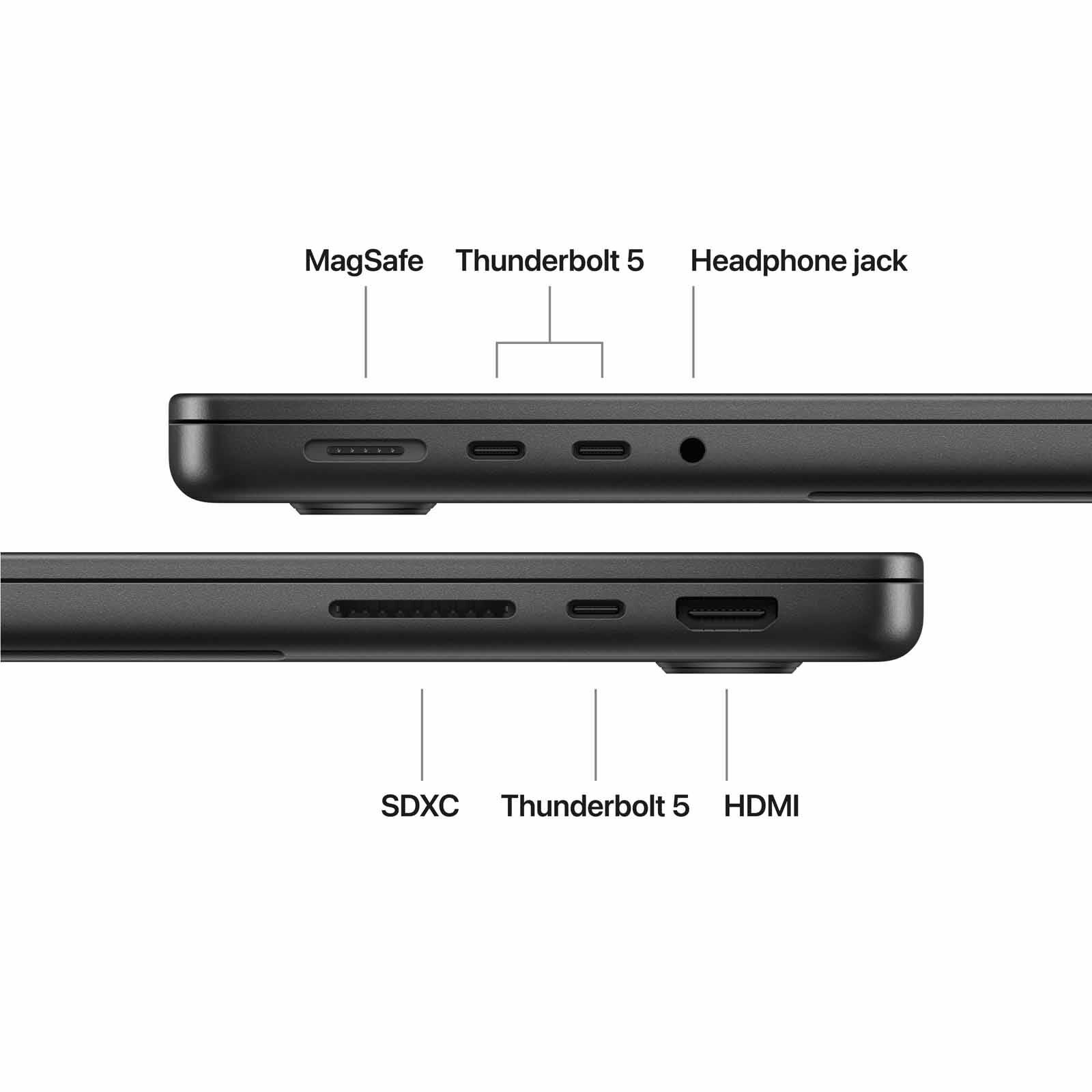 APPLE 14-inch Macbook Pro: M5 Pro Chip With 15-core Cpu And 16-core Gpu, 24gb, 2tb Ssd - Space Black MJLW4ZP/A - Image 8