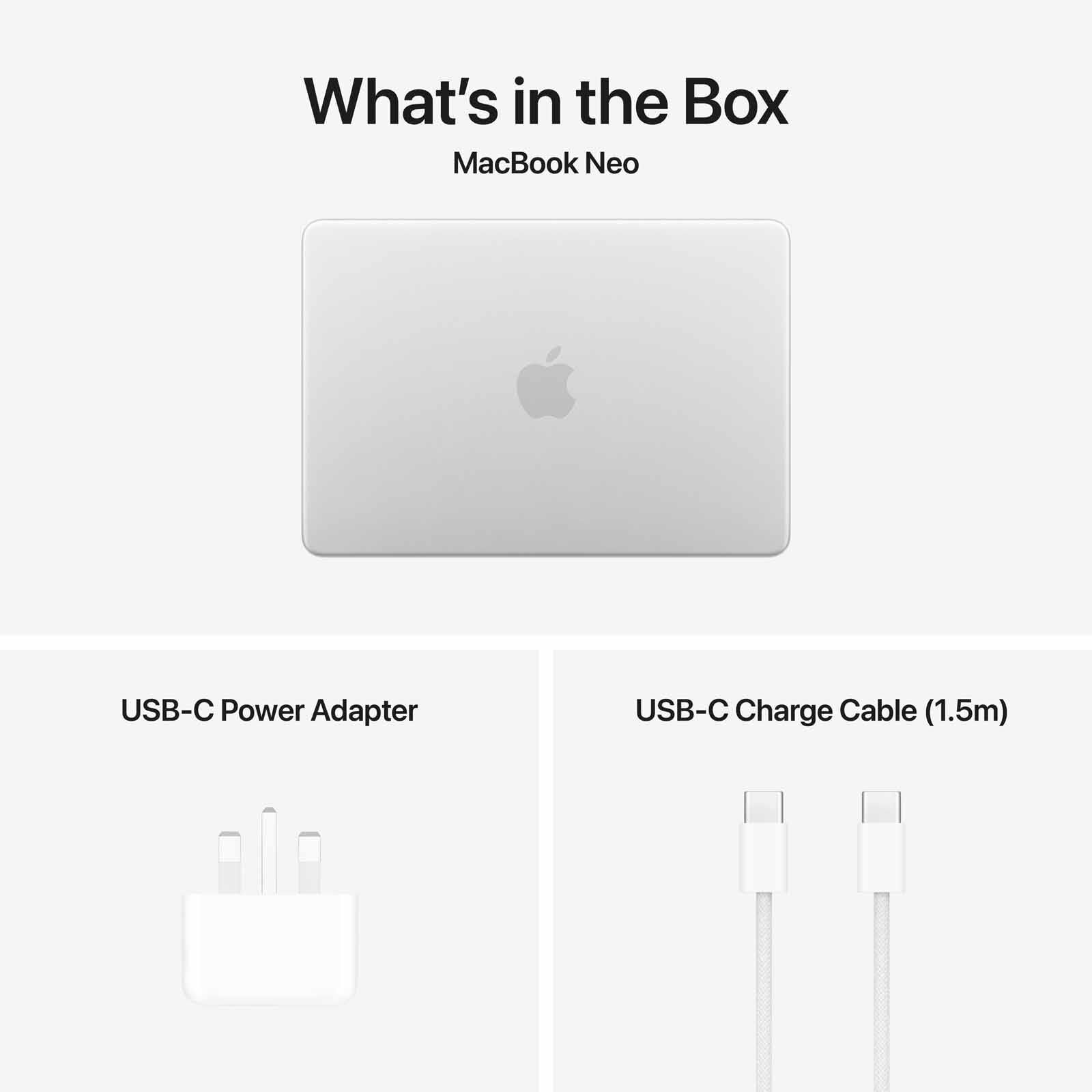 APPLE 13-inch Macbook Neo: A18 Pro Chip With 6-core Cpu And 5-core Gpu, 8gb, 512gb Ssd, Touch Id - Silver MHFC4ZP/A - Image 8