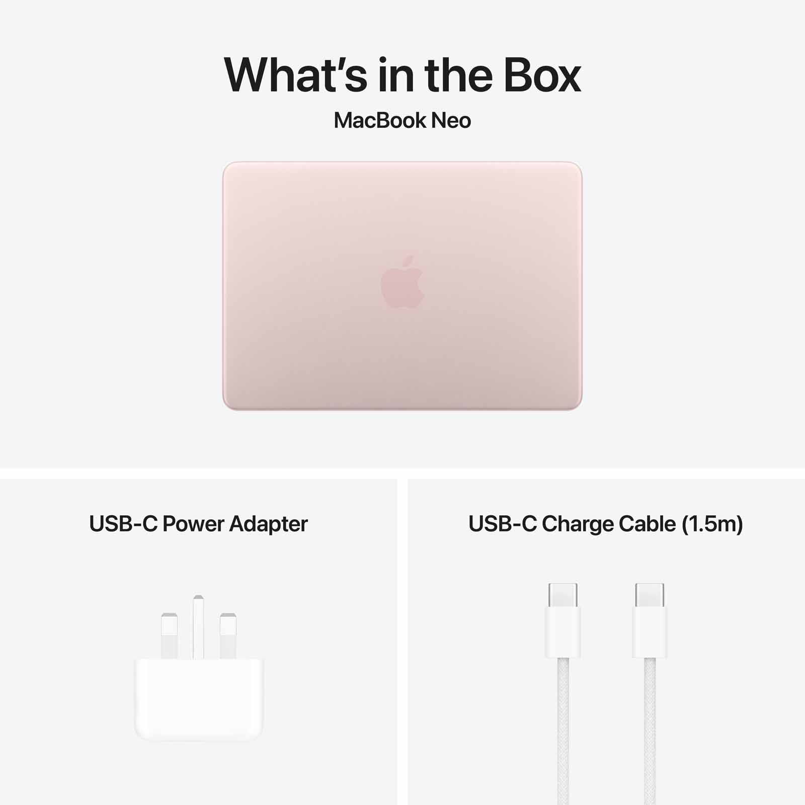 APPLE 13-inch Macbook Neo: A18 Pro Chip With 6-core Cpu And 5-core Gpu, 8gb, 256gb Ssd - Blush MHFH4ZP/A - Image 8