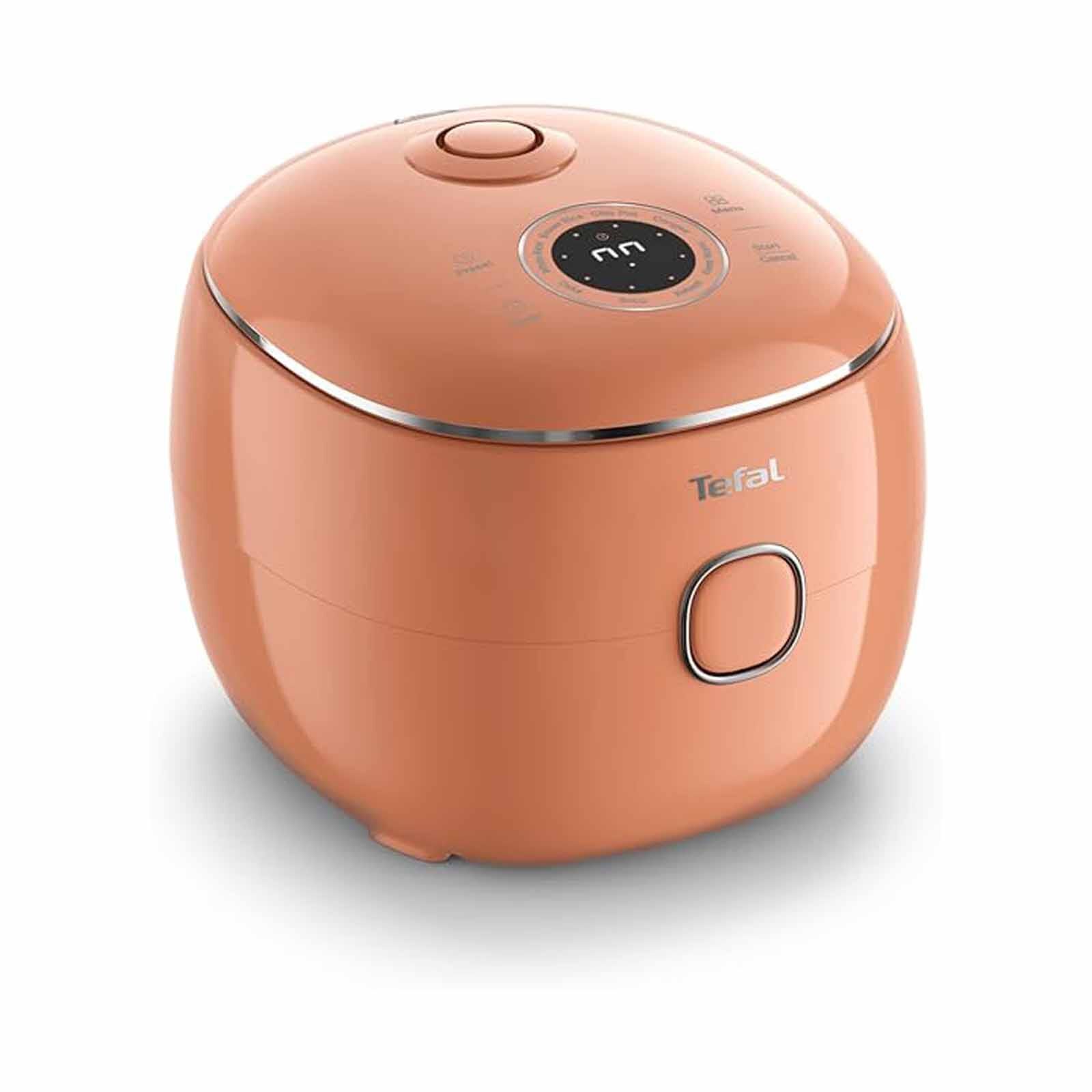 TEFAL Pop Fuzzy Logic Rice Cooker (0.7l) - Terracotta RK535T - Image 7