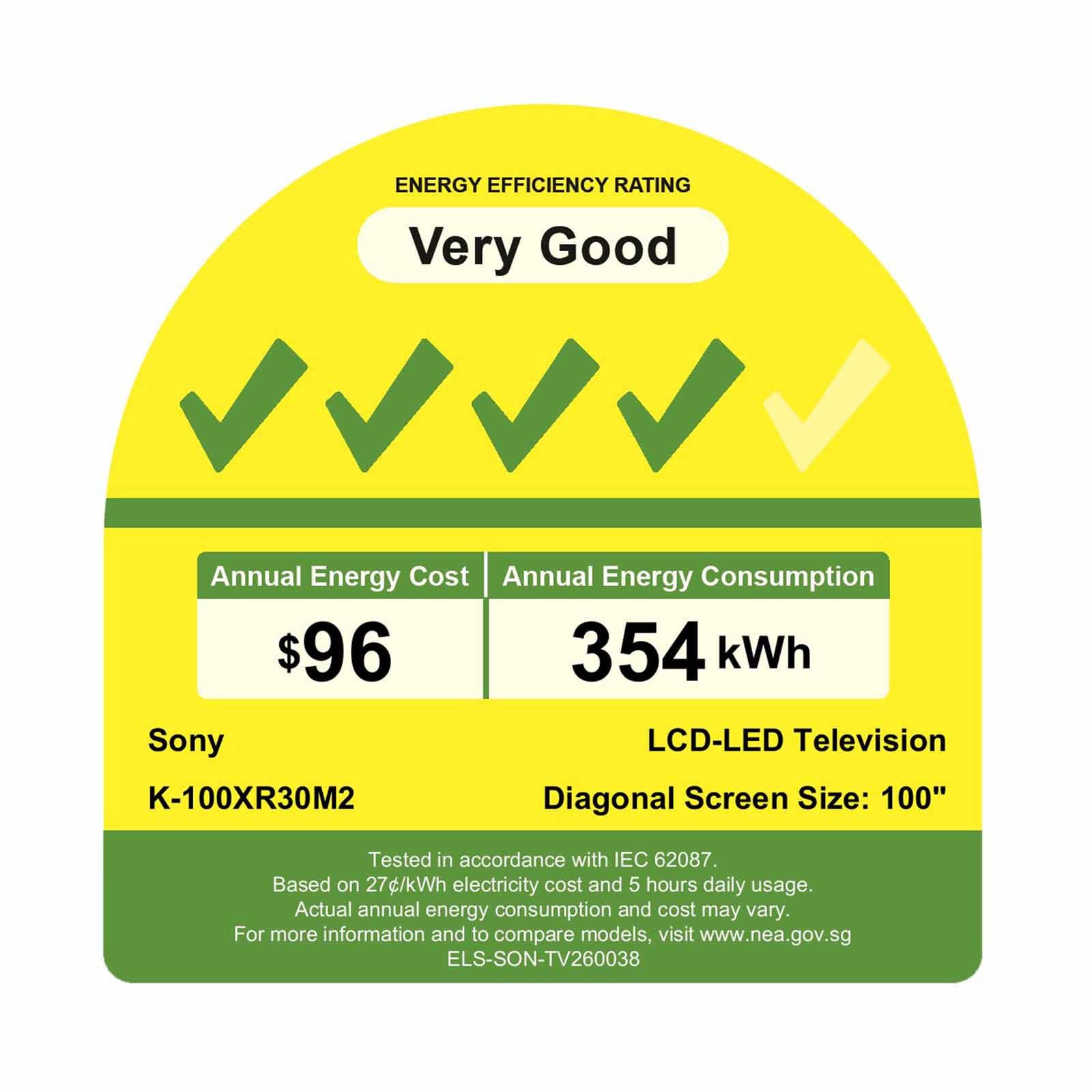 SONY 100 In 4k Ultra Hd Google Led Tv K-100XR30M2 - Image 2