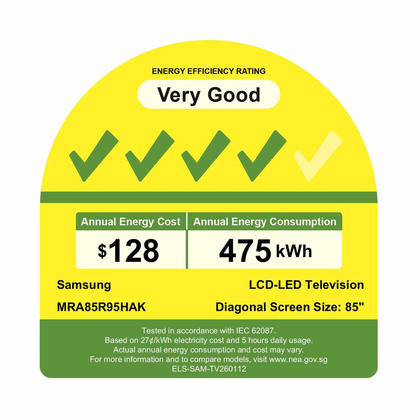 SAMSUNG 85 In 4k Micro Rgb Ai Led Tv MRA85R95HAKXXS - Image 5