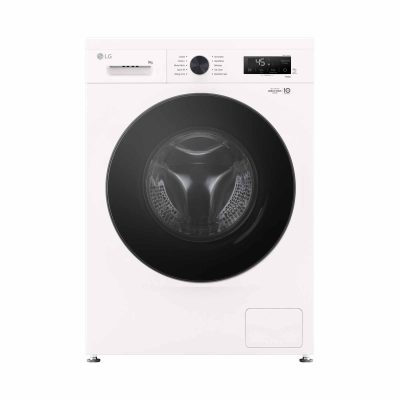 LG Front Load Washer (9kg) - Essence White Glossy FB1209S5W