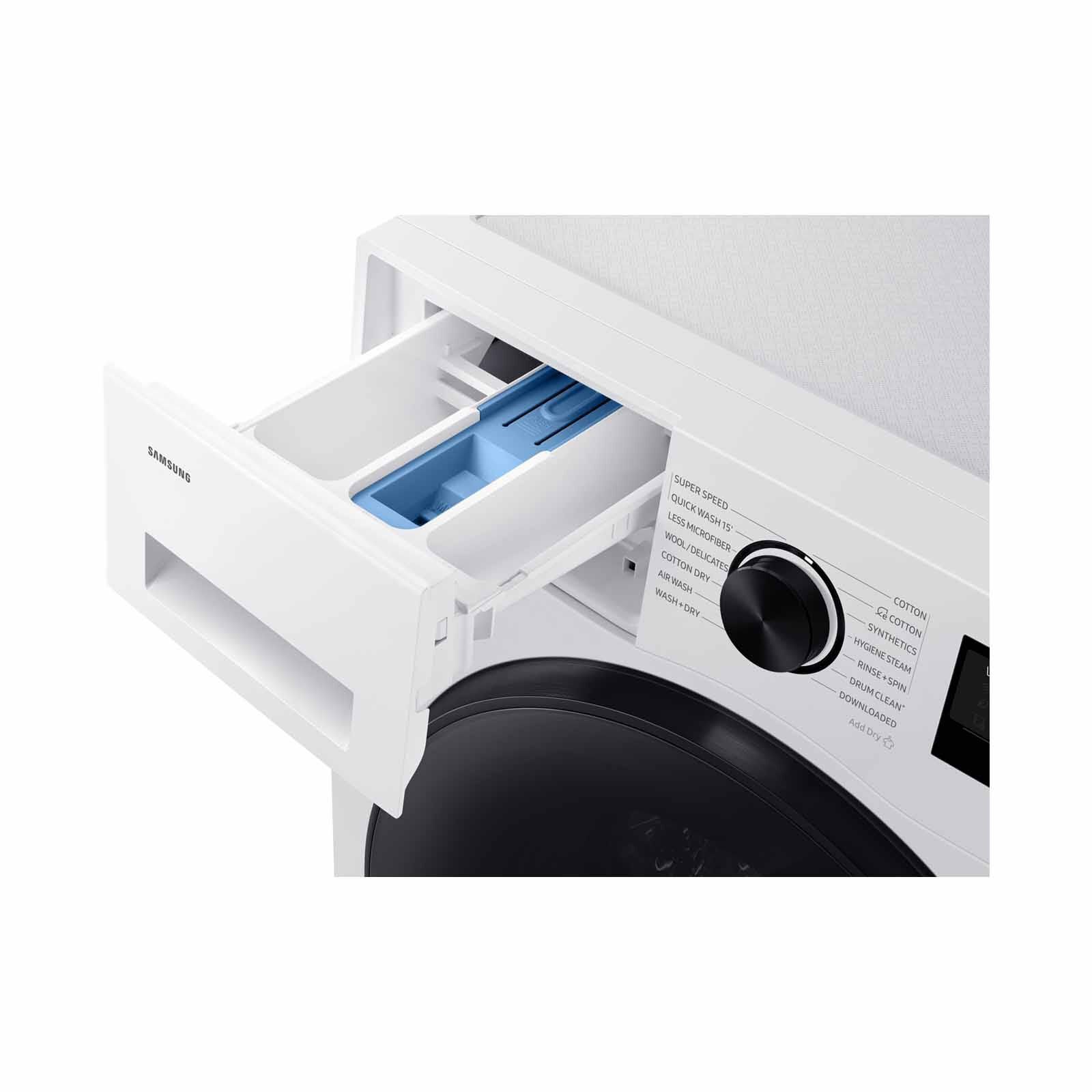 SAMSUNG Front Load Washer/dryer - White (9kg/6kg) WD90HG5U34BESP - Image 4