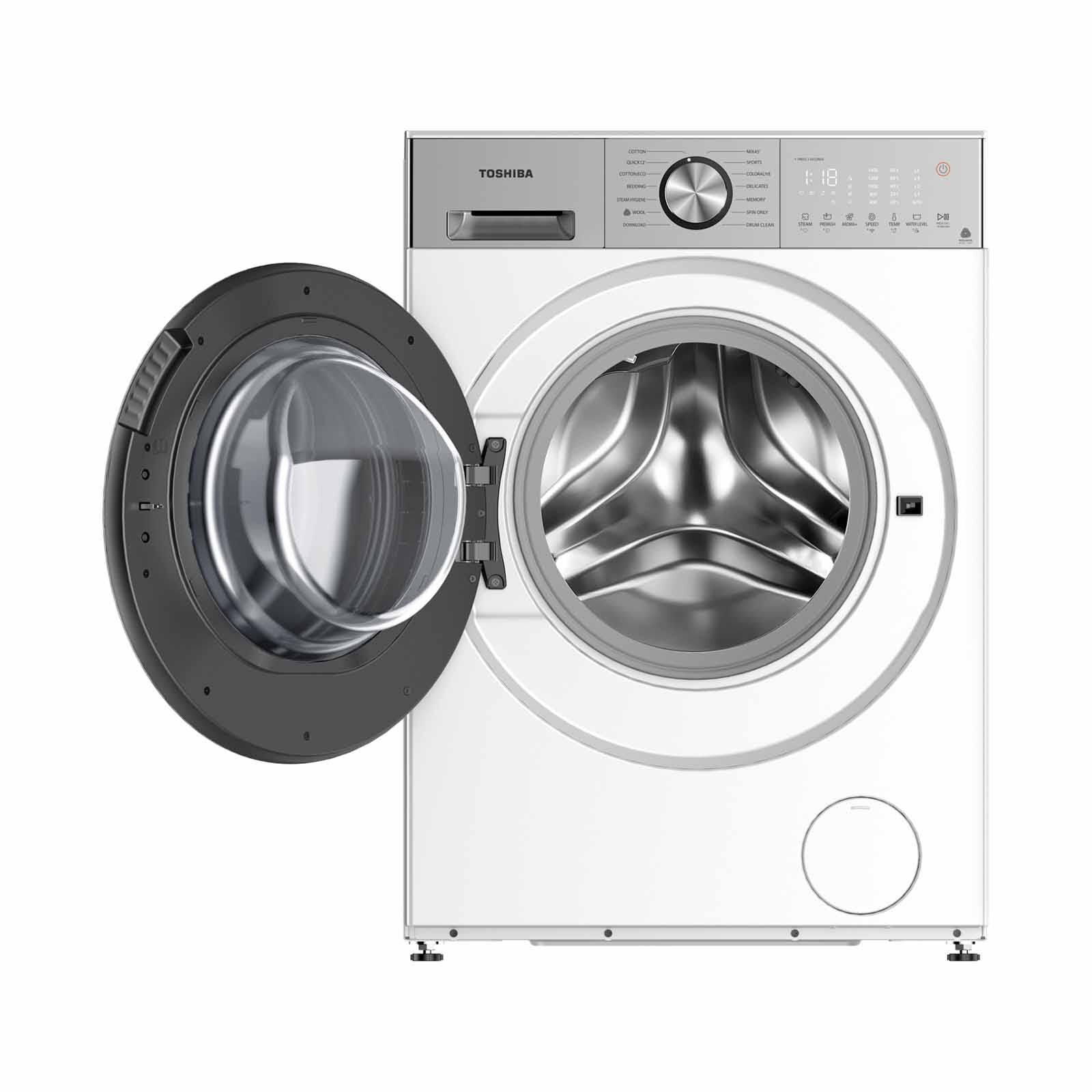 TOSHIBA Front Load Washer - White (9.5kg) TW-T33B105UWS(WS) - Image 3