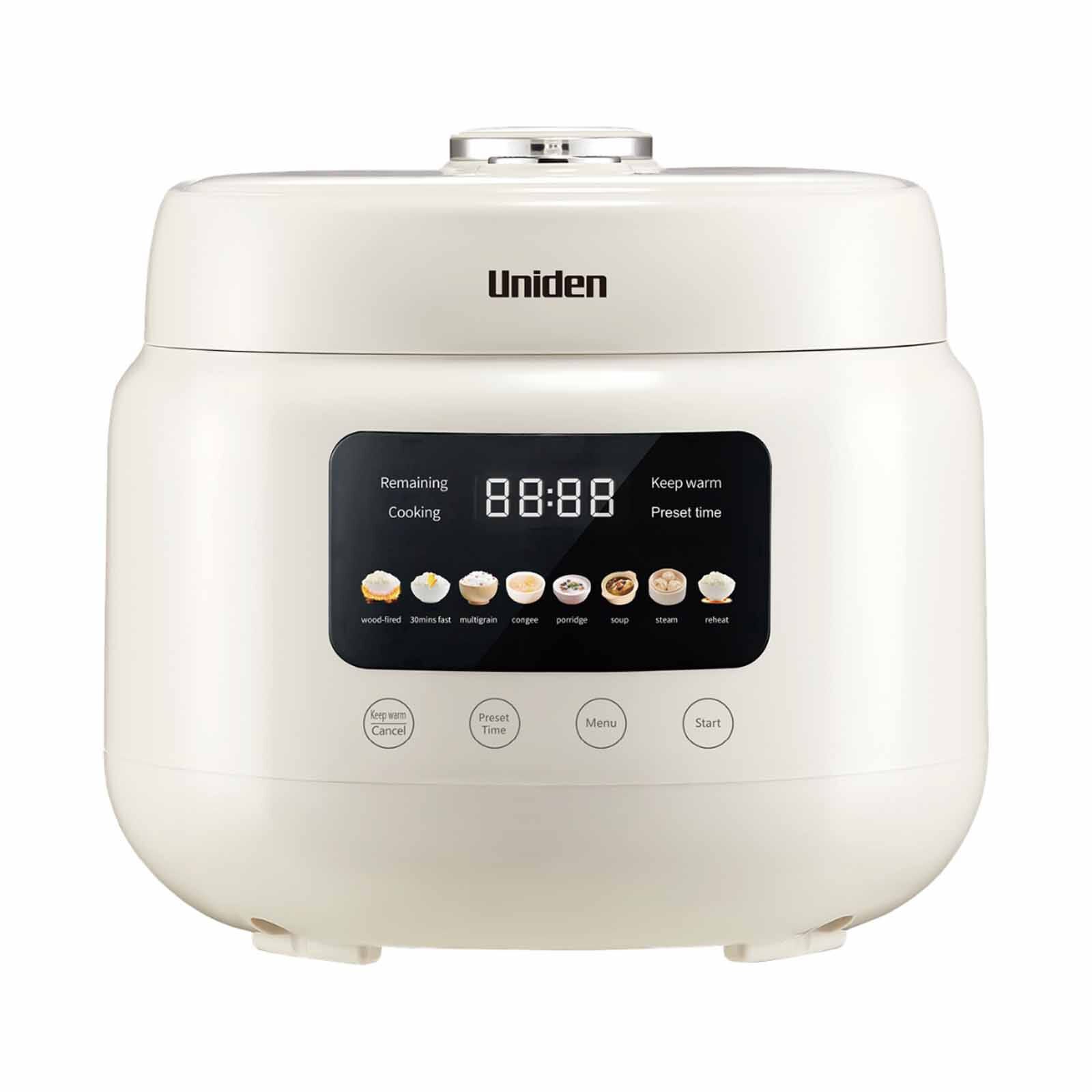 UNIDEN Premium Rice Cooker With Non Stick Pot And Digital Display (1.2l) AR5310