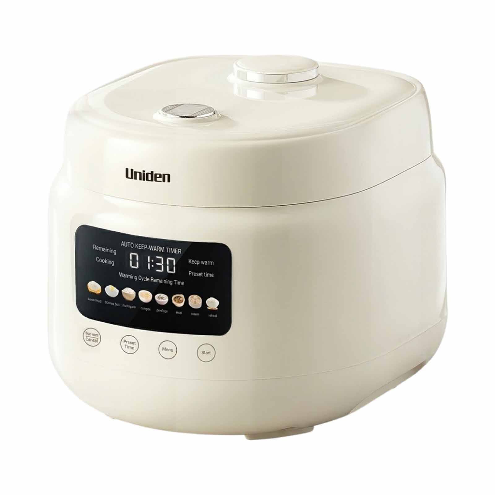 UNIDEN Premium Rice Cooker With Non Stick Pot And Digital Display (1.2l) AR5310 - Image 5