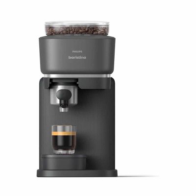 PHILIPS Baristina Espresso Machine - Black Grey BAR300/60
