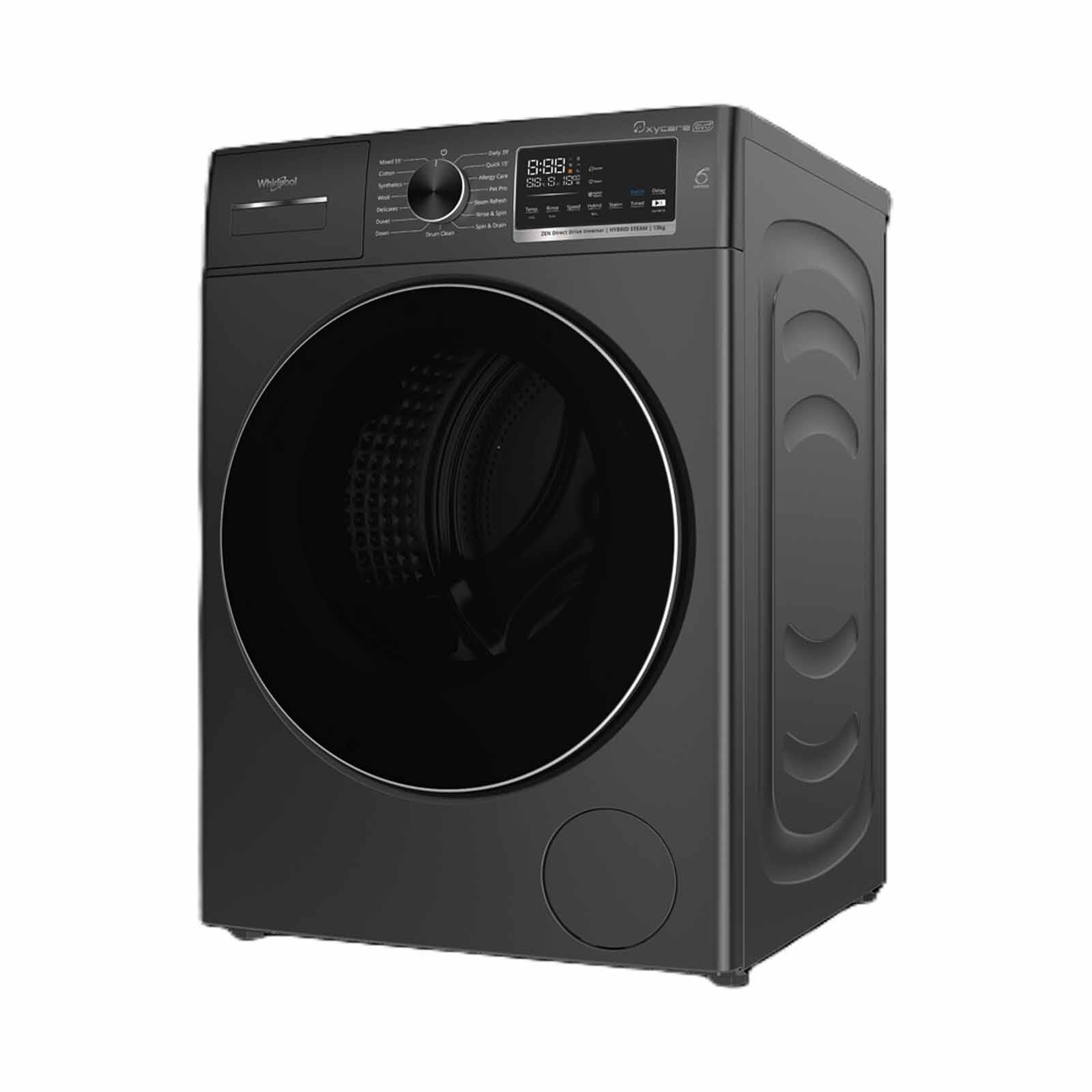 WHIRLPOOL Front Load Washer - Volcane Grey (13kg) FWHD13002GG - Image 4