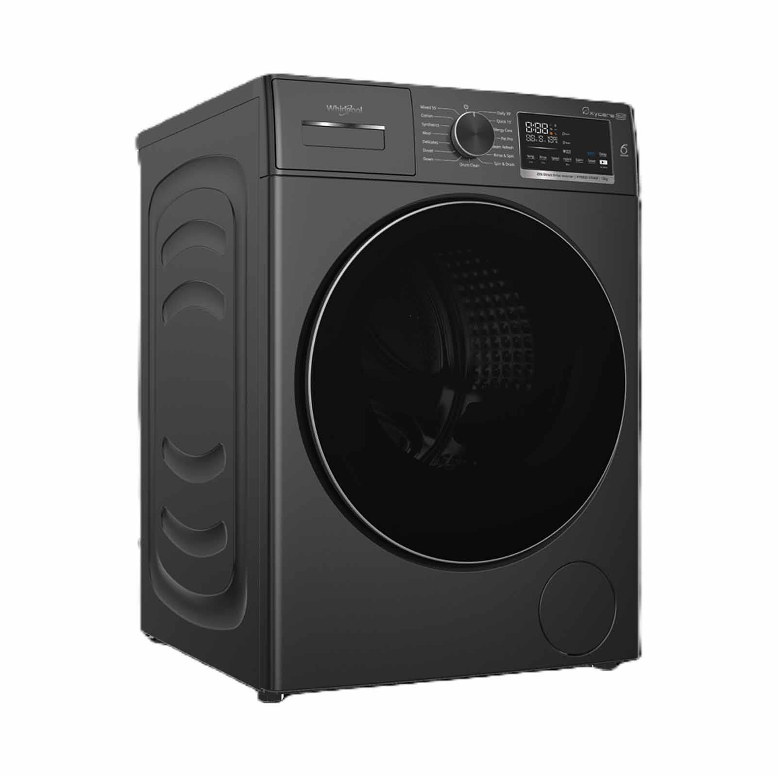 WHIRLPOOL Front Load Washer - Volcane Grey (13kg) FWHD13002GG - Image 3