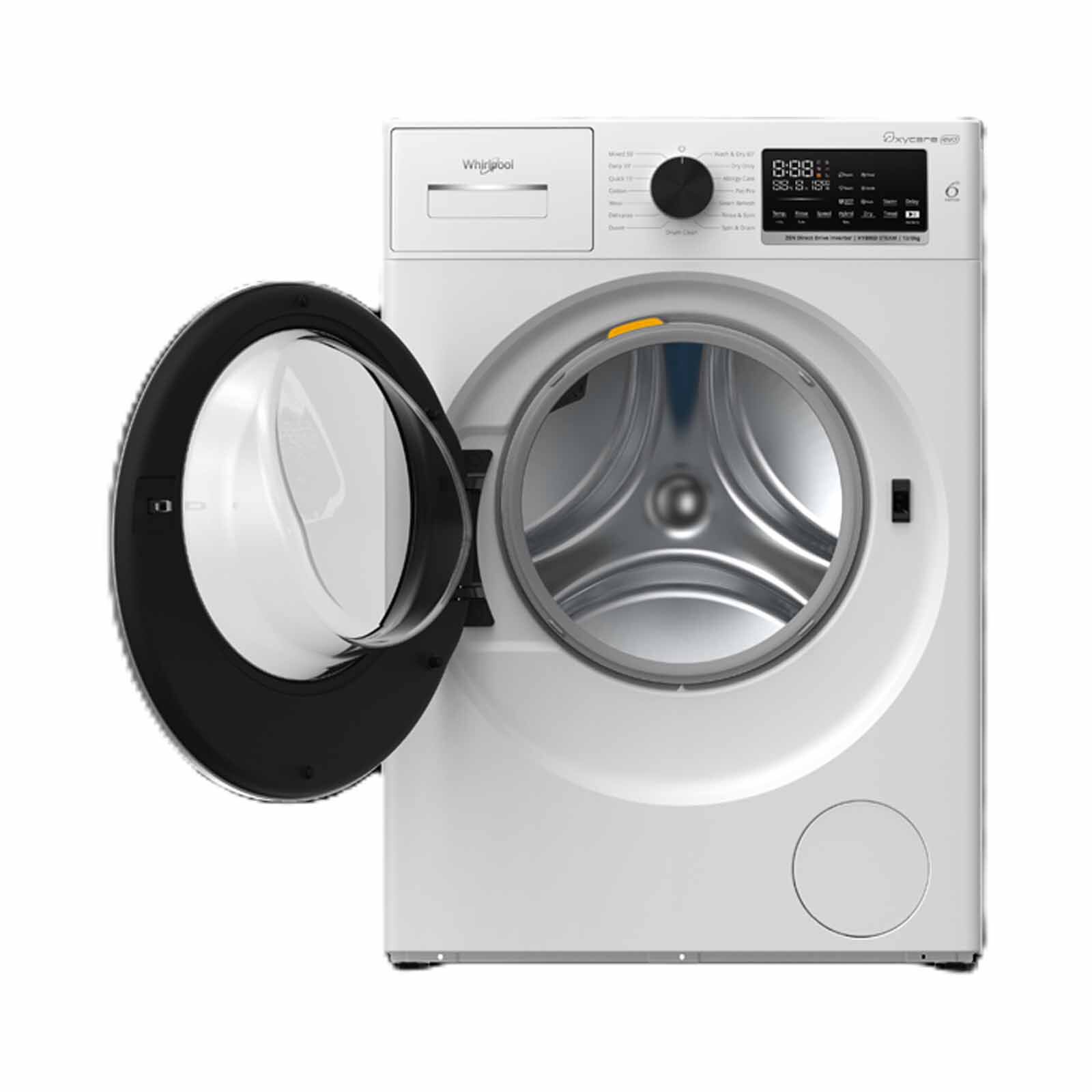 WHIRLPOOL Front Load Washer/dryer Combo - Glacier White (13kg/8kg) WWHD13802GW - Image 3