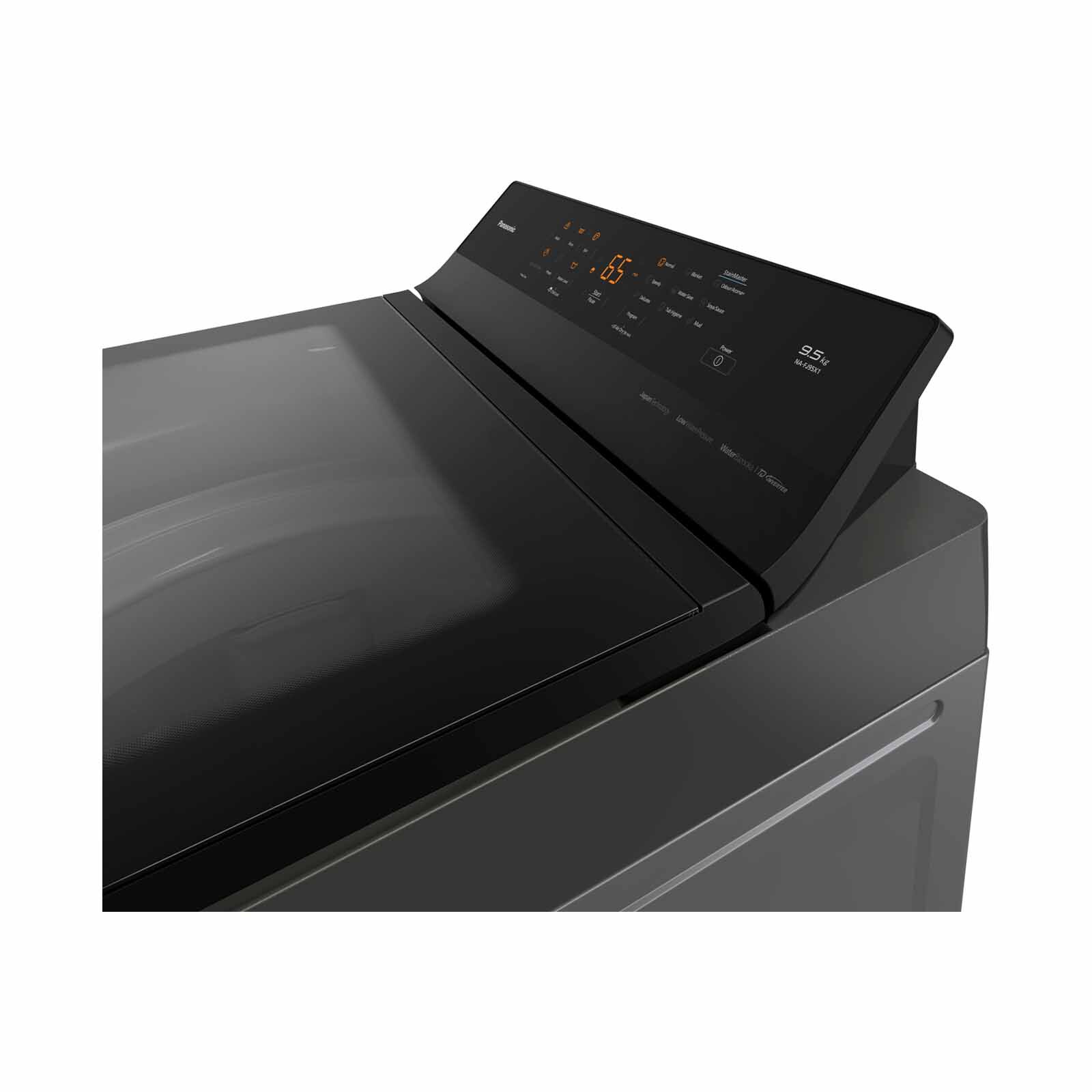 PANASONIC Top Load Washer - Dark Silver (9.5kg) NA-FJ95X1DQ - Image 3