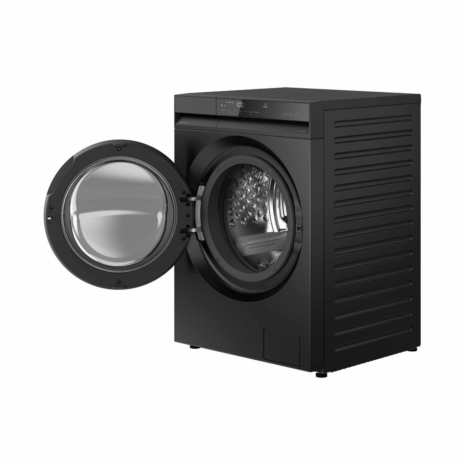 PANASONIC Smart Front Load Washer With Auto Clean - Black (12kg) NA-24VDW1BSG - Image 3