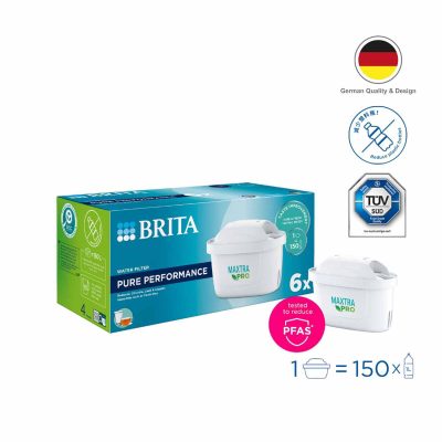 BRITA 6 Packs Filter Cartridge 6 MAXTRA PRO PURE PERFORMANCE