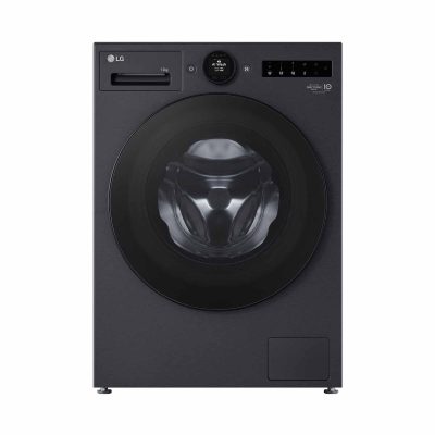 LG Fron Load Washer - Matt Black (12kg) FX1412S2KA
