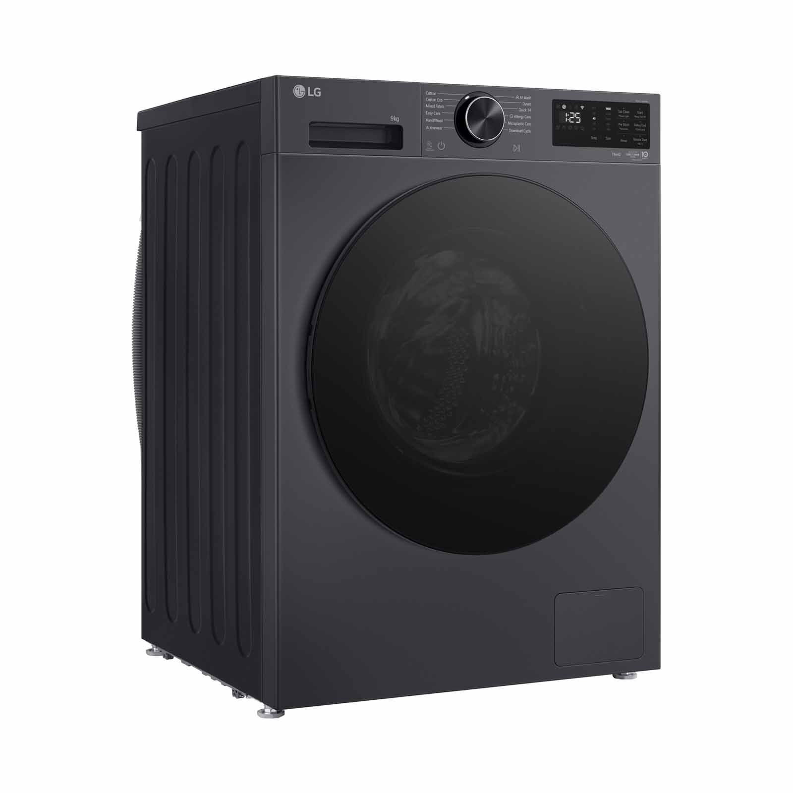 LG Front Load Washer - Essense Graphite (9kg) FX1409S5G - Image 2