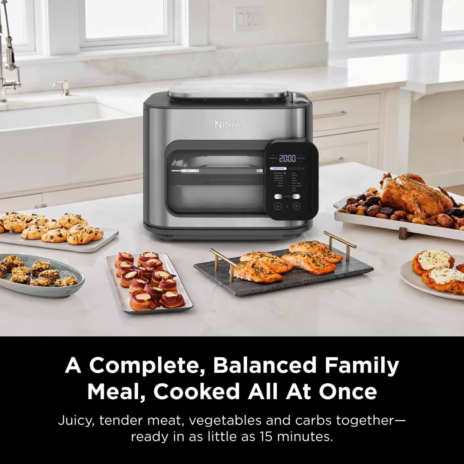 NINJA Combi 14-in-1 Multi-cooker, Oven & Air Fryer SFP701SM - Image 2