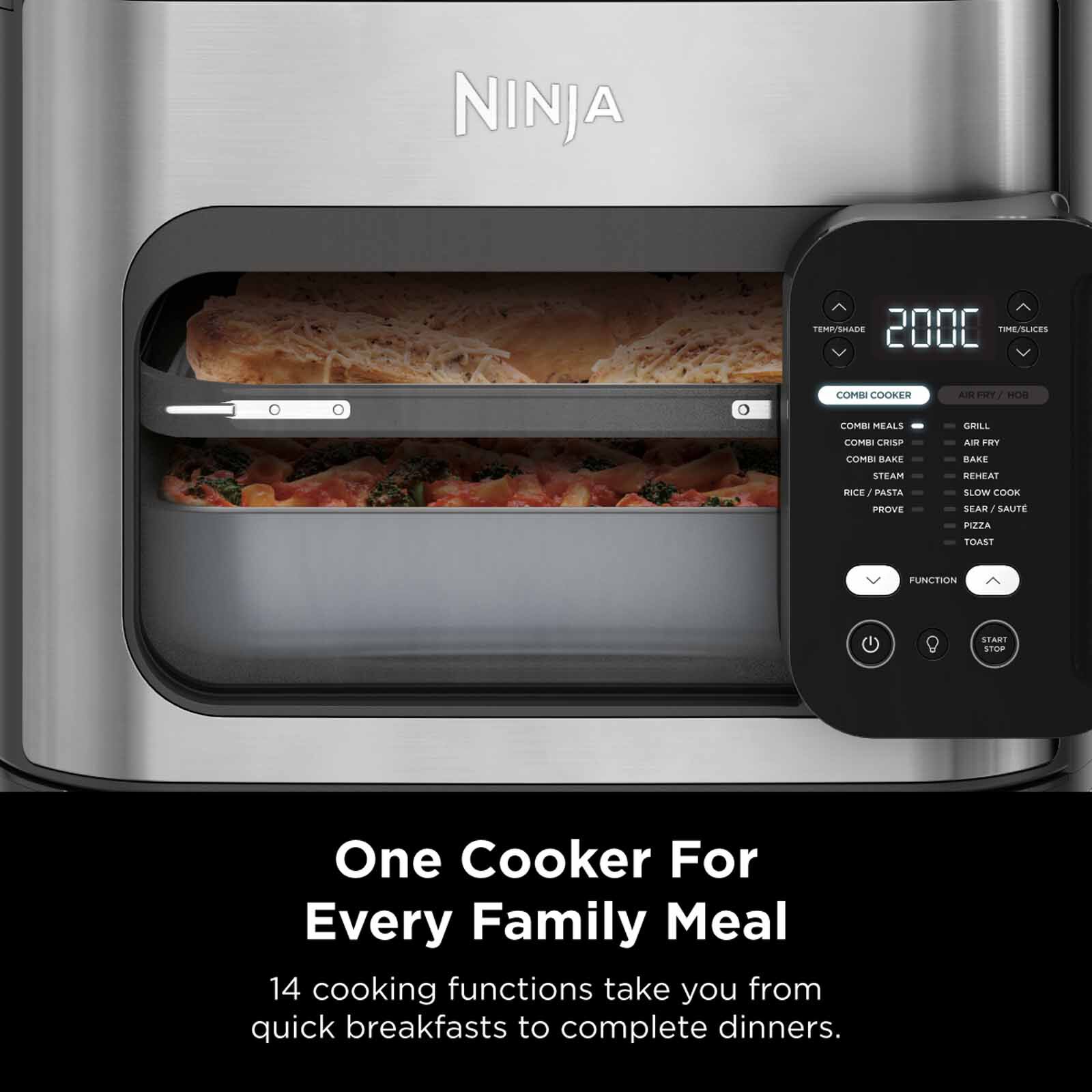 NINJA Combi 14-in-1 Multi-cooker, Oven & Air Fryer SFP701SM - Image 6