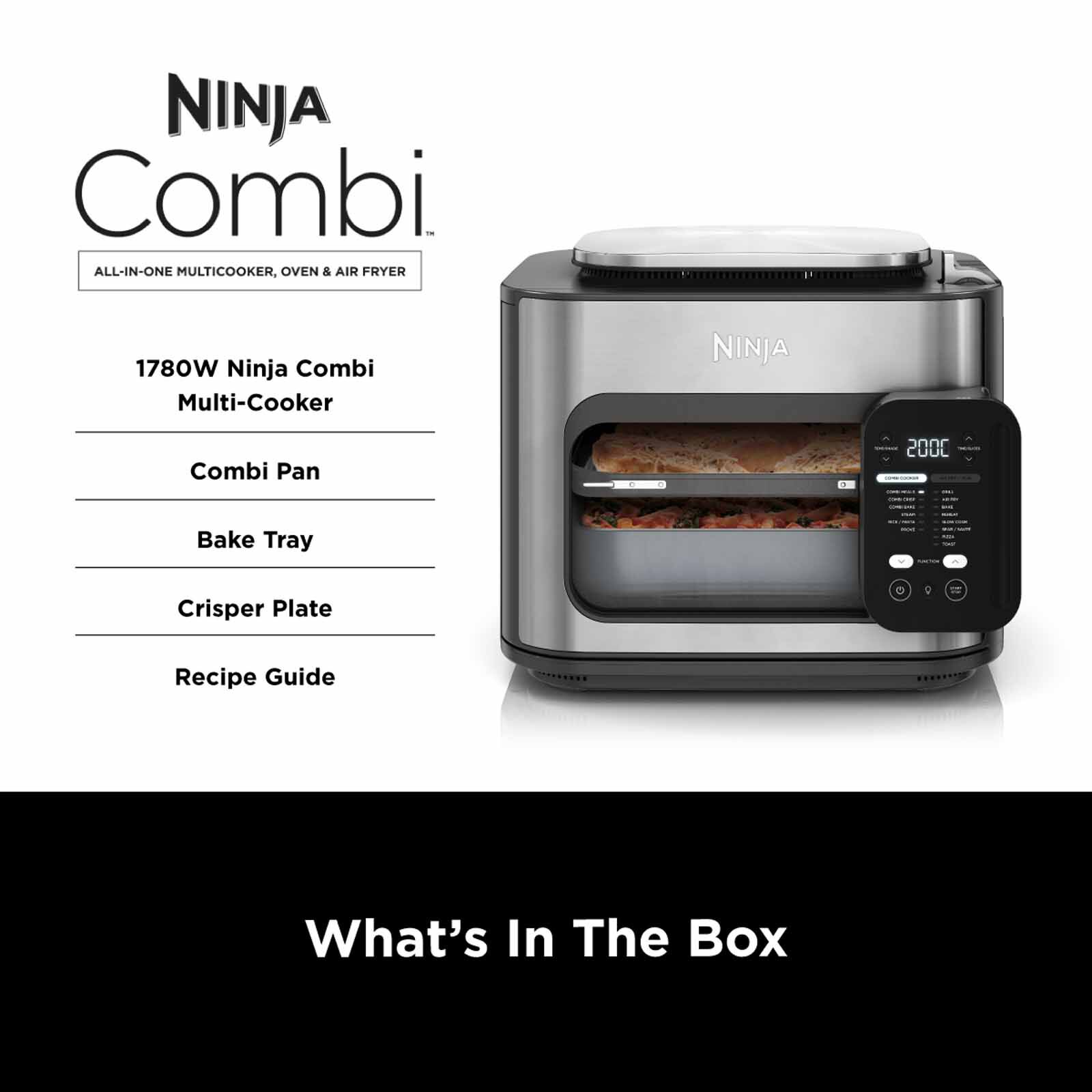 NINJA Combi 14-in-1 Multi-cooker, Oven & Air Fryer SFP701SM - Image 13