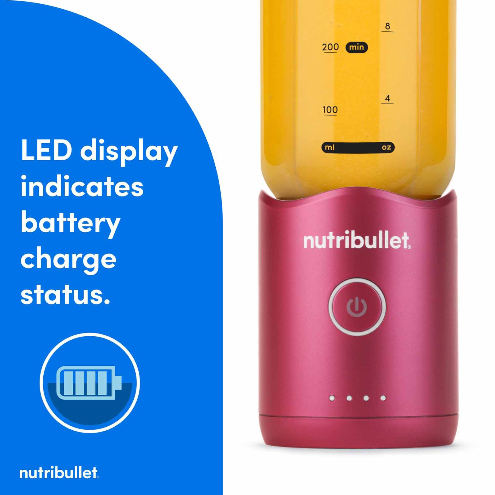 NUTRIBULLE Flex Portable Blender -magenta NBP213MA - Image 2