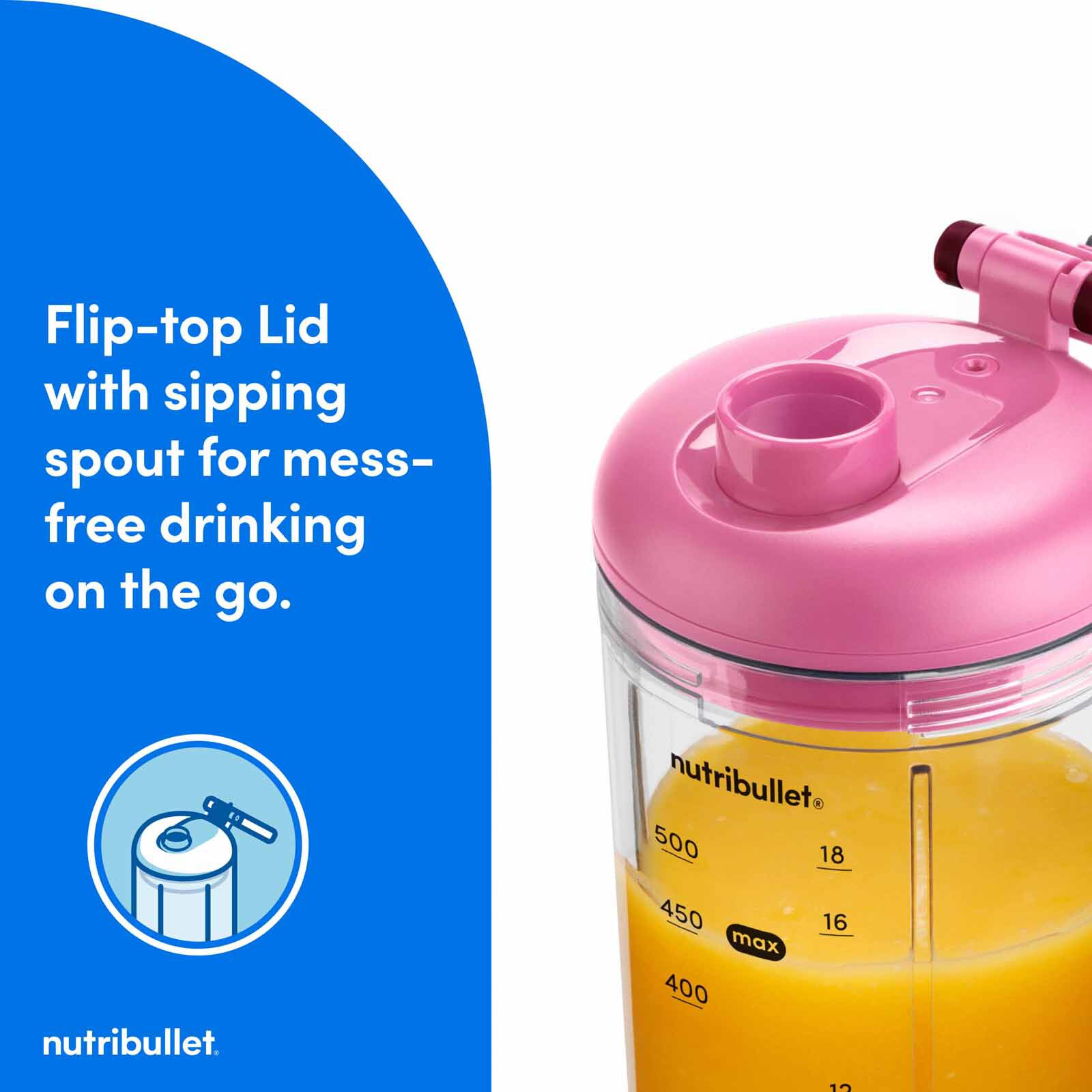 NUTRIBULLE Flex Portable Blender -magenta NBP213MA - Image 3