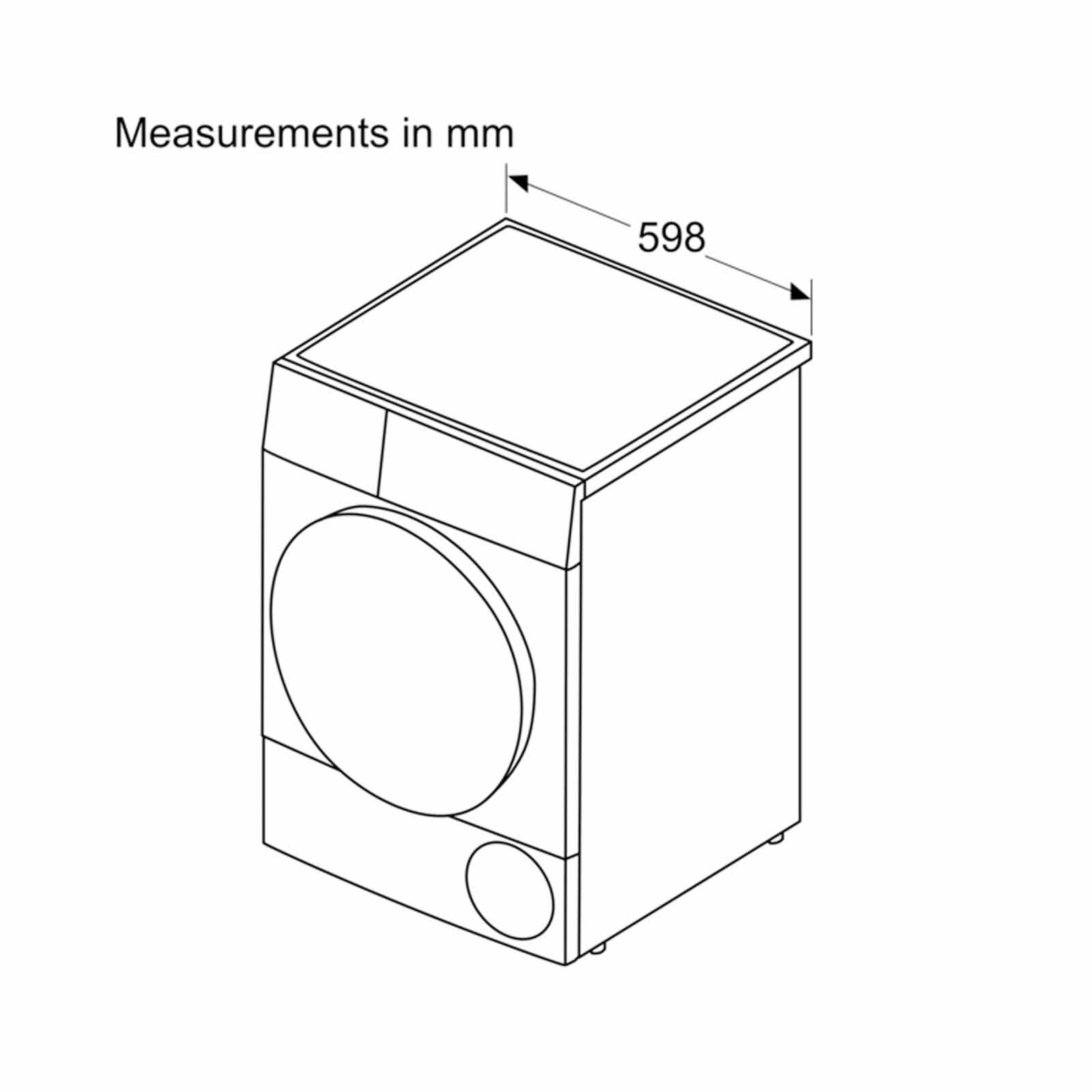 BOSCH Heat Pump Dryer - White (8kg) WTH85028SG - Image 13