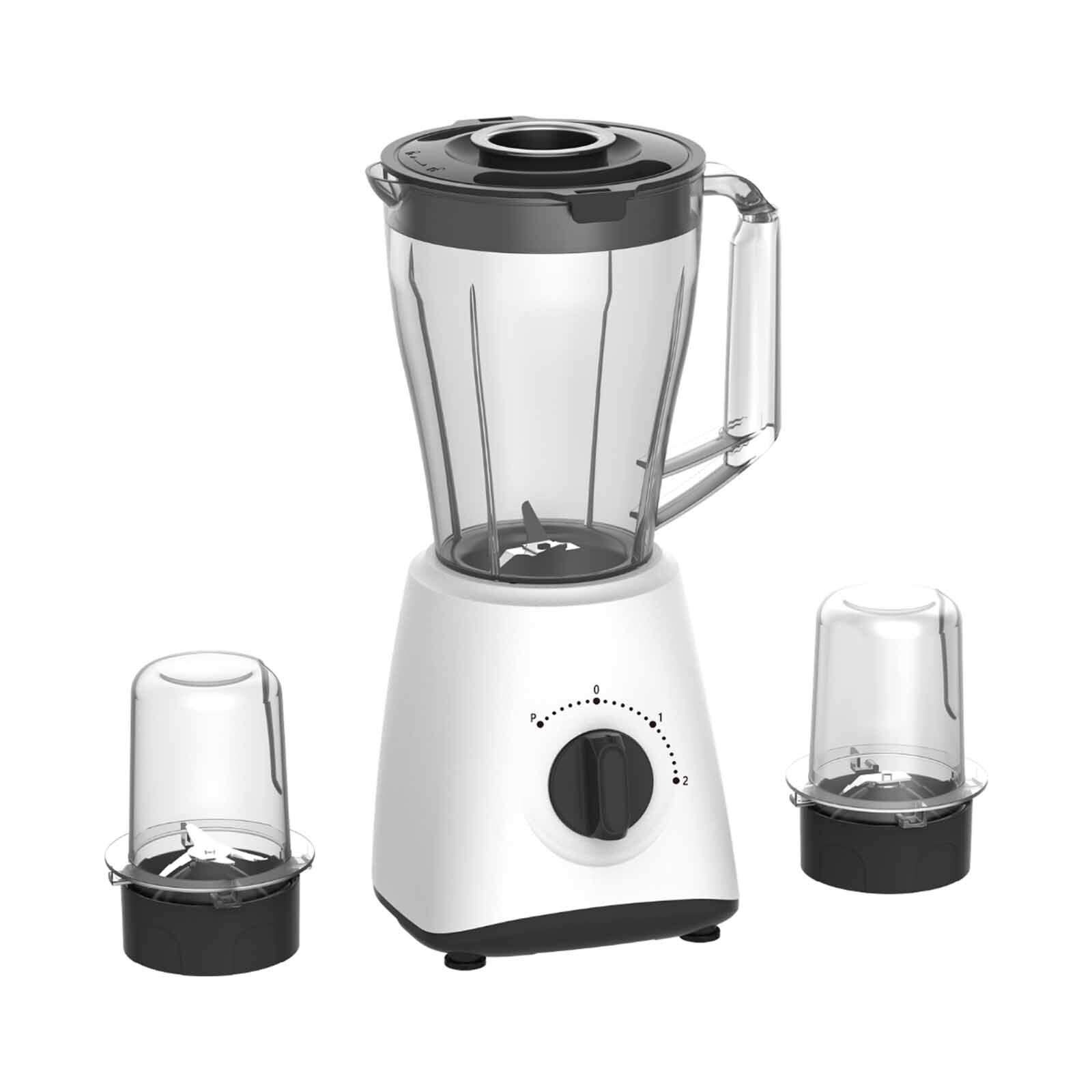 MORRIES 3 In 1 Glass Blender (1.5l) 600w MS9983BL - Image 3