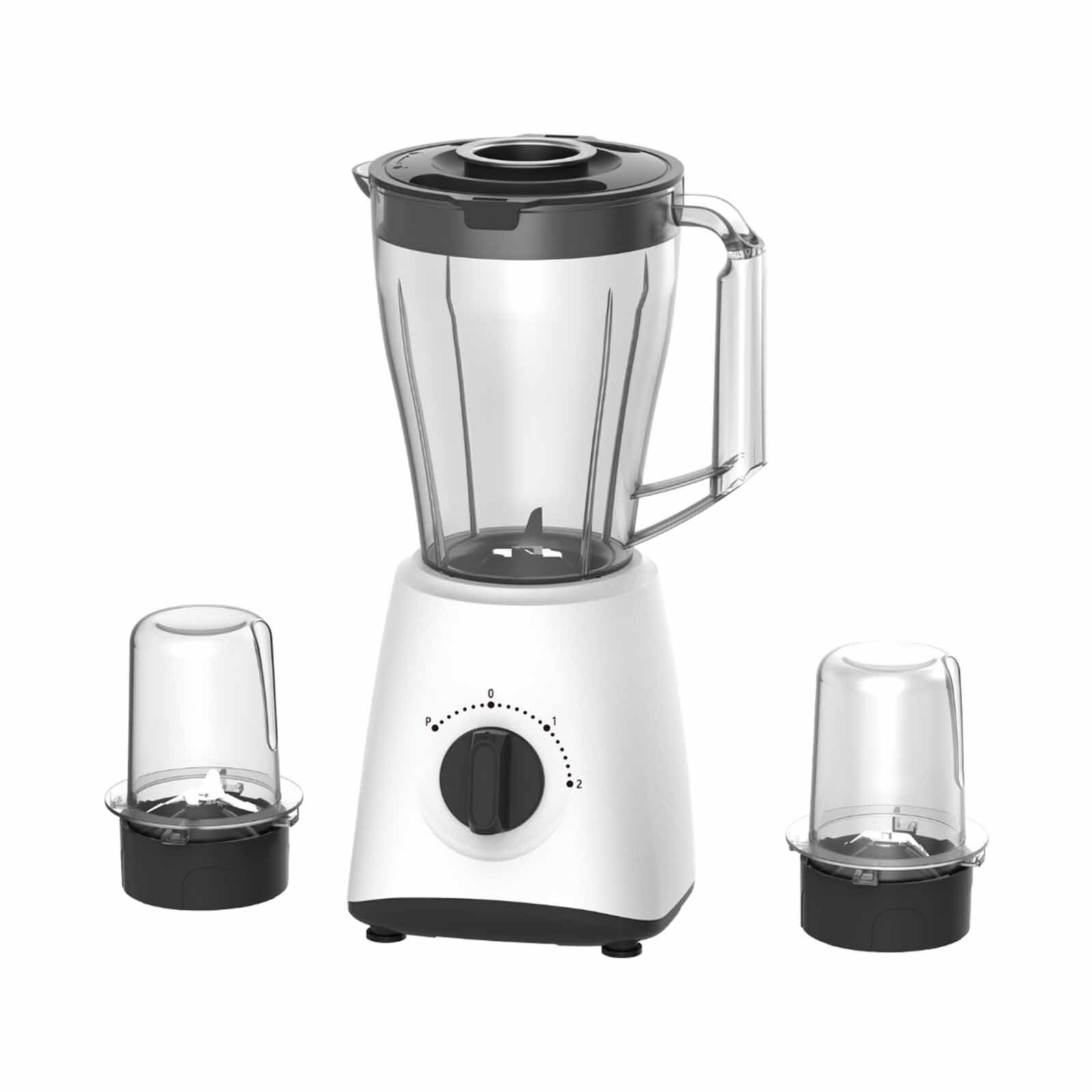 MORRIES 3 In 1 Glass Blender (1.5l) 600w MS9983BL - Image 4