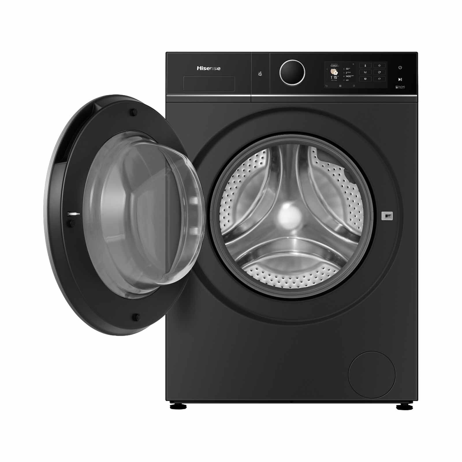 HISENSE X-zone Series Front Load Washer/dryer Combo - Black (13kg/9kg) WD5I1345BBRH - Image 2