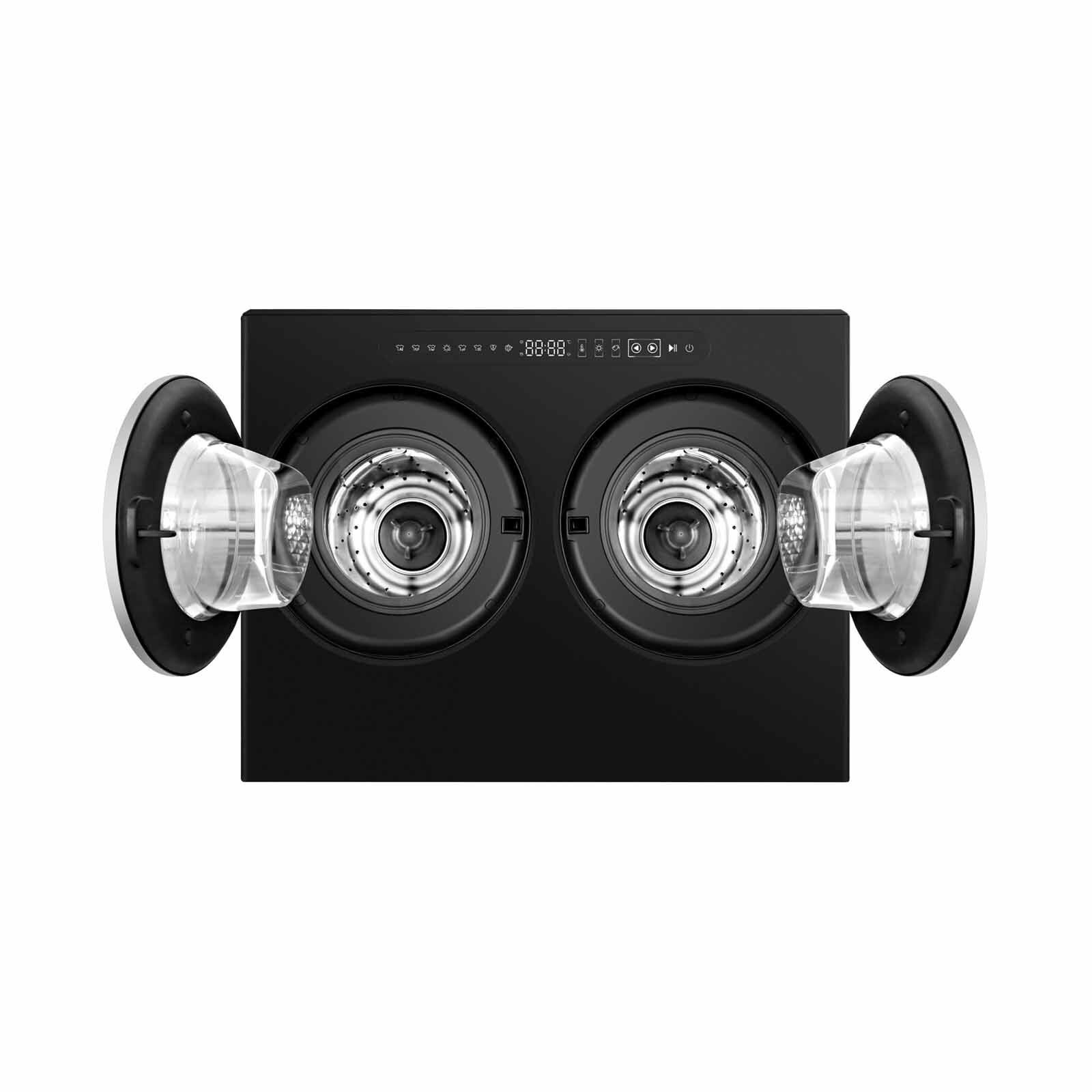 HISENSE X-zone Series Front Load Washer/dryer Combo - Black (1kg/0.5kg) WM020U305DBA - Image 3