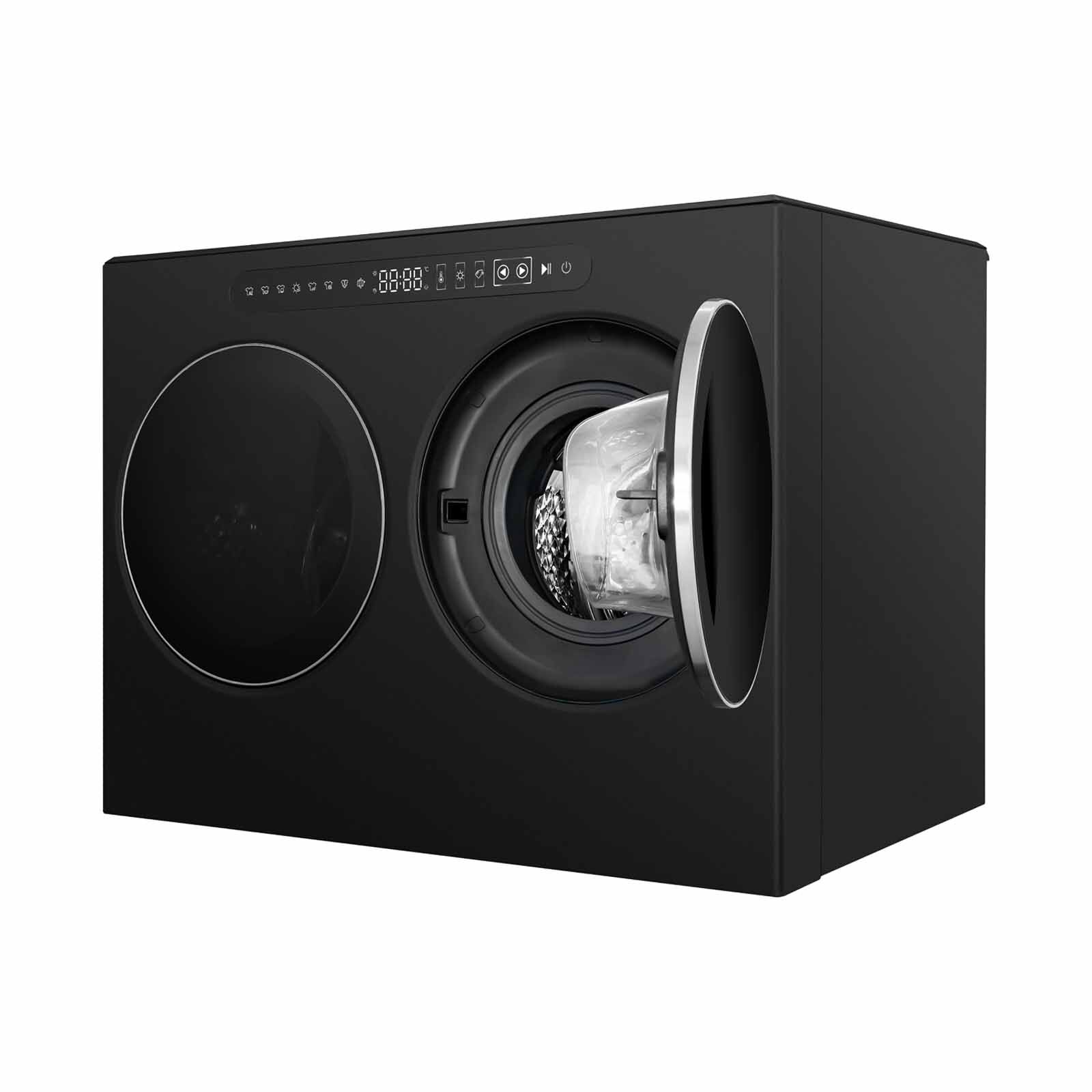 HISENSE X-zone Series Front Load Washer/dryer Combo - Black (1kg/0.5kg) WM020U305DBA - Image 5
